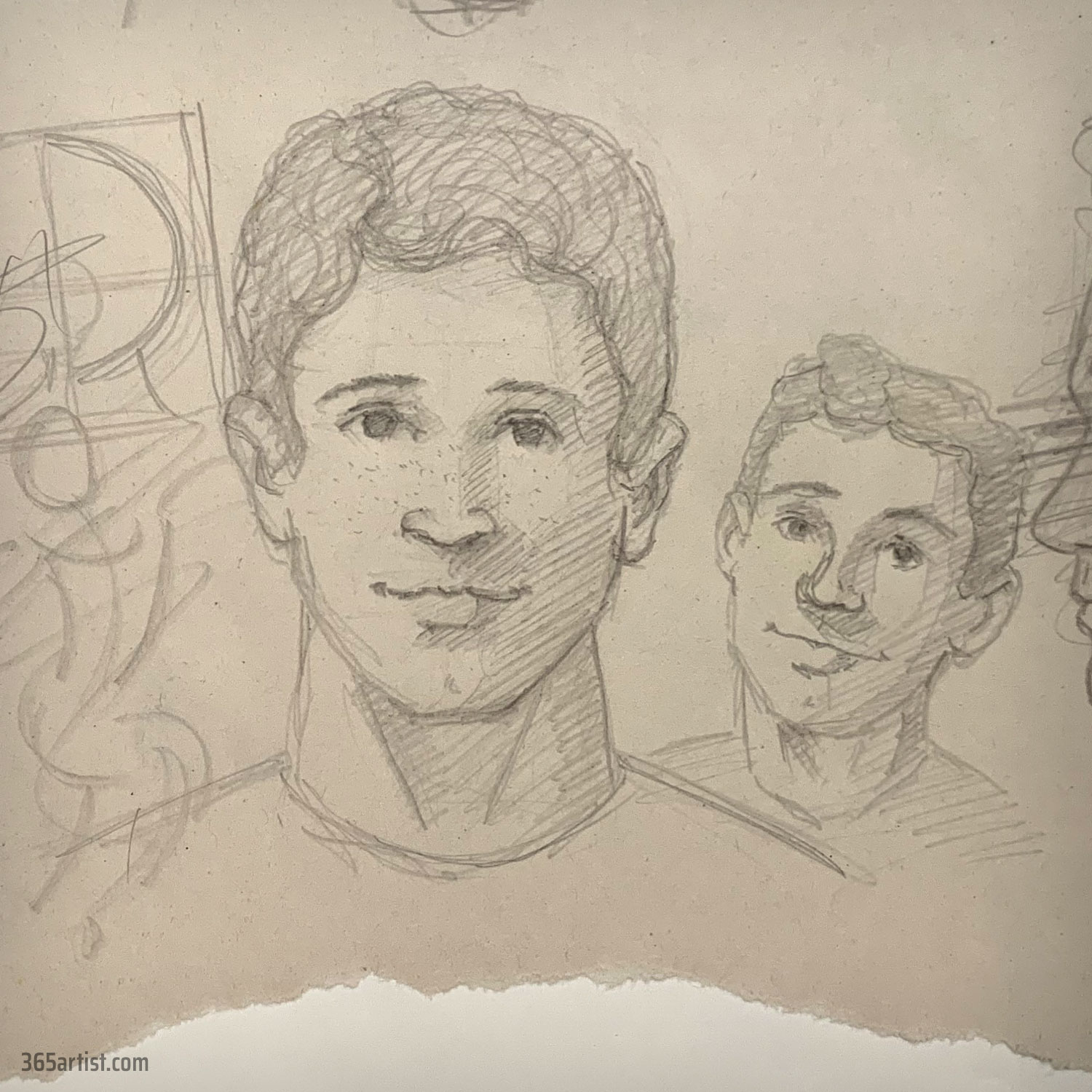 face drawing practice