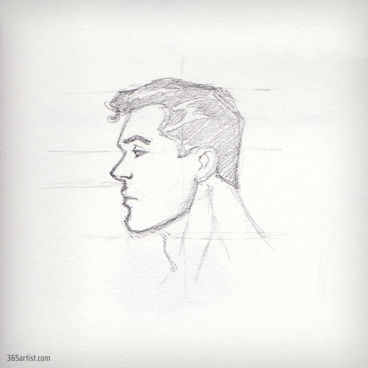 comic book drawing head construction