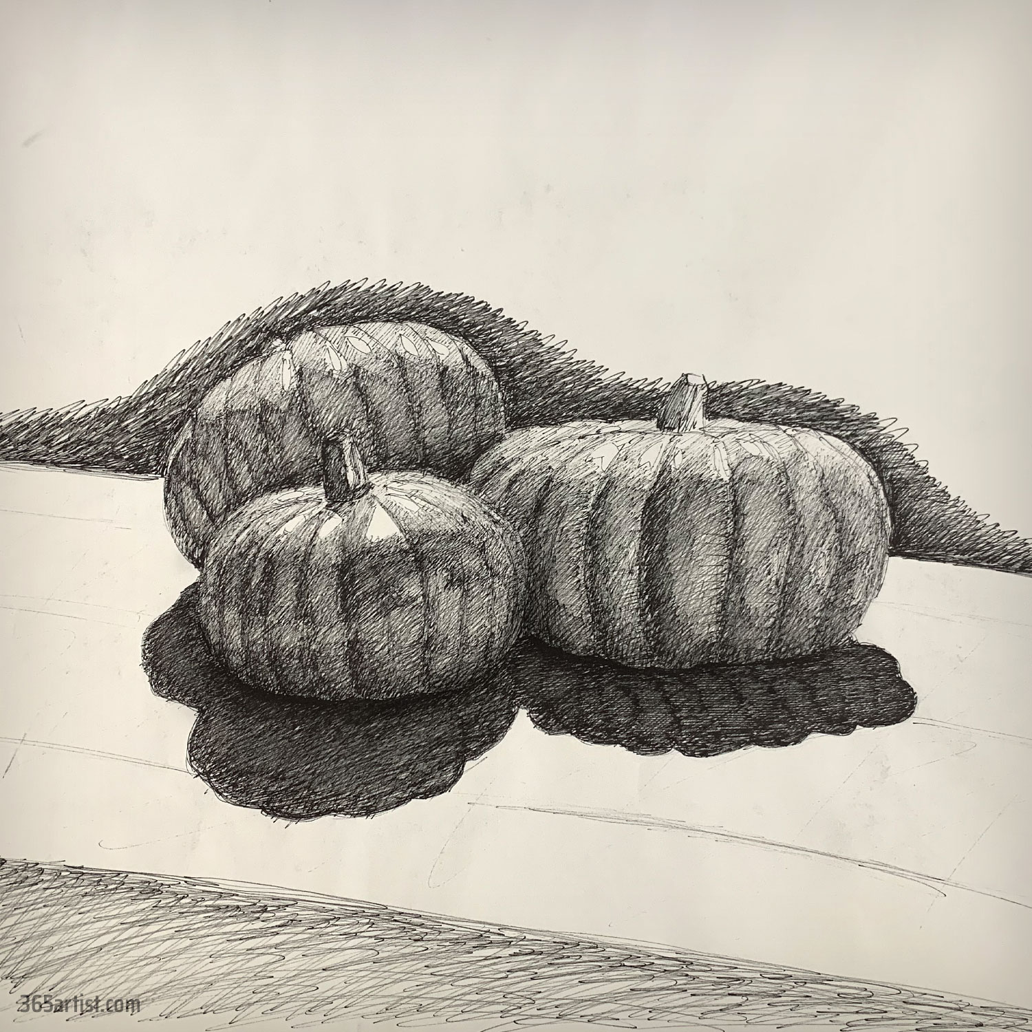 pumpkin drawing