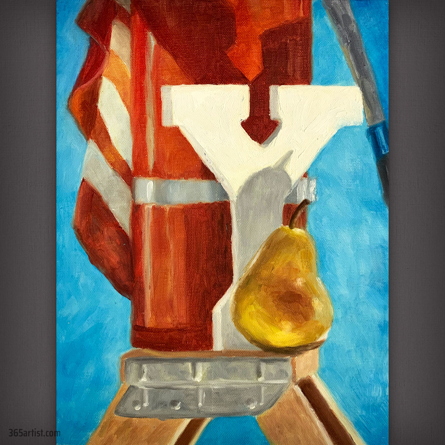still life painting practice