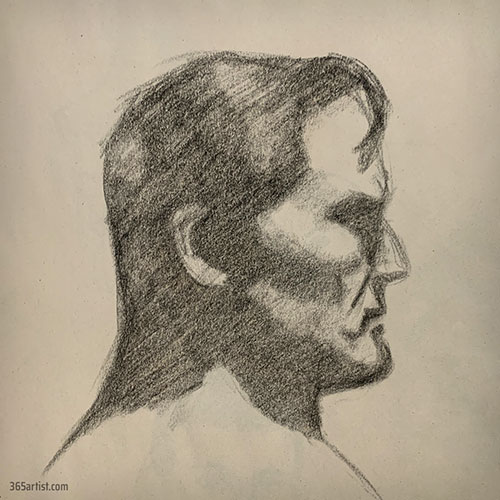 Alex Ross superman drawing