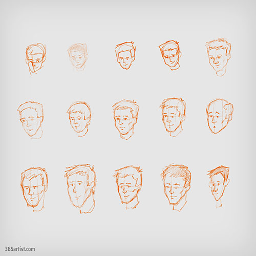 iterative drawing practice