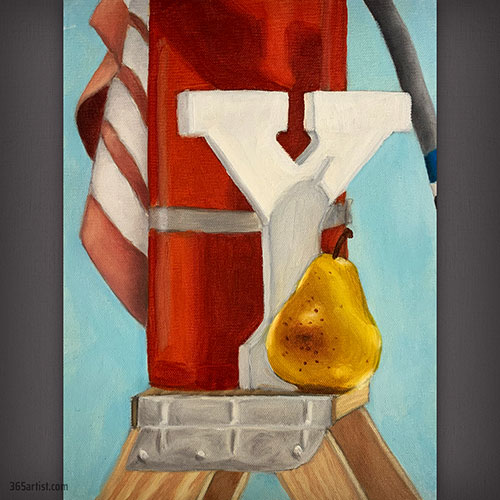 still life painting practice